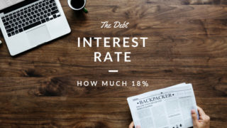 金利18%