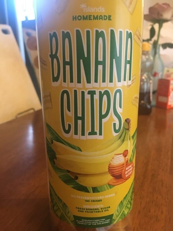 バナナチップス