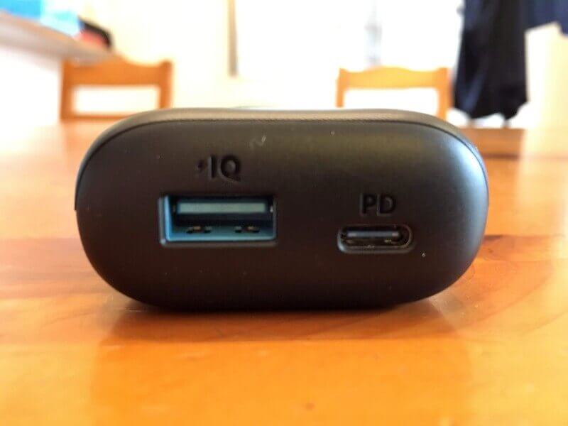 Anker PowerCore 10000 PD｜入出力端子