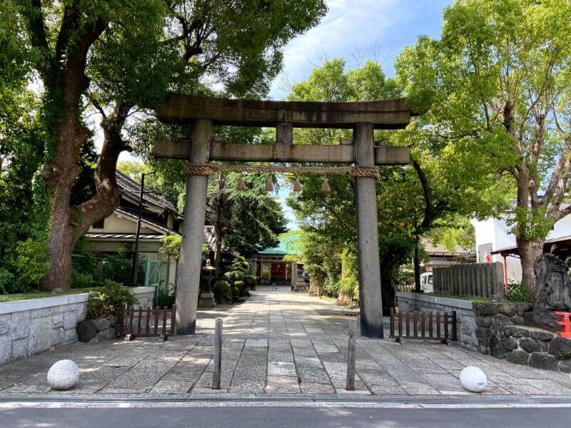 神社の鳥居｜iPhone11で撮影（通常モード）