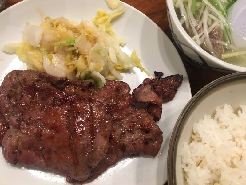 旨味太助の牛タン定食